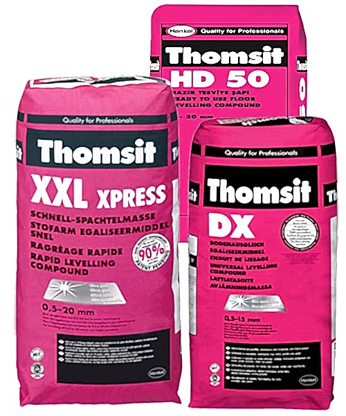 Thomsit Xxl, Dx ve d 50 Thomsit xxl